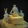 Panzer Art FI35-137 DAK turret set (Pz III & Pz IV tanks) 1/35